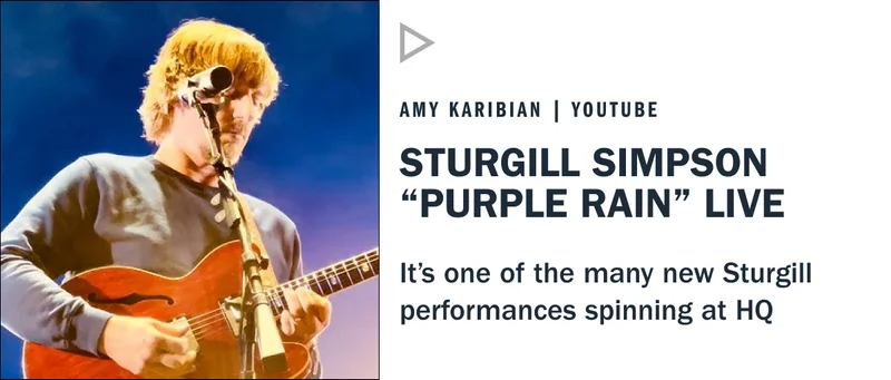 sturgill simpson live in concert