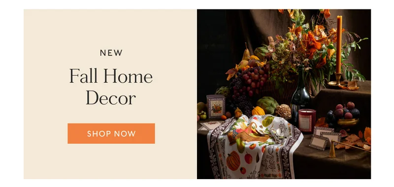 New Fall Home Decor Shop now