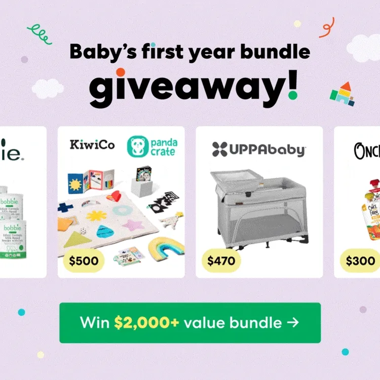 Baby's first year bundle giveaway!
