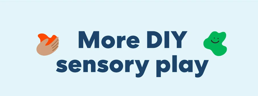 More DIY sensory play