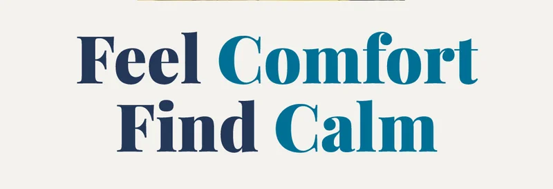 Feel Comfort Find Calm
