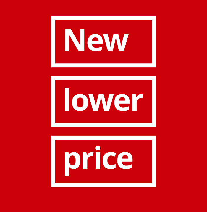 New lower price