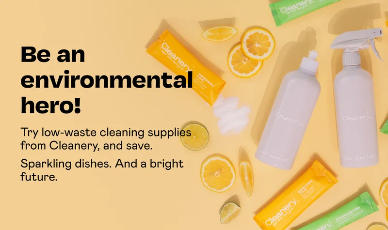 Be an environmental hero! - Shop Cleanery