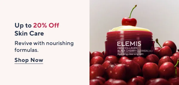 20% off skin care