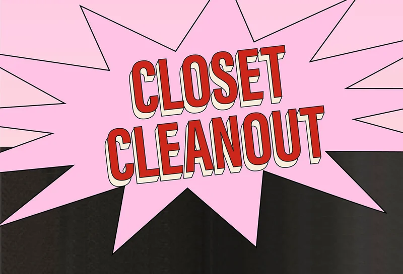 Closet cleanout
