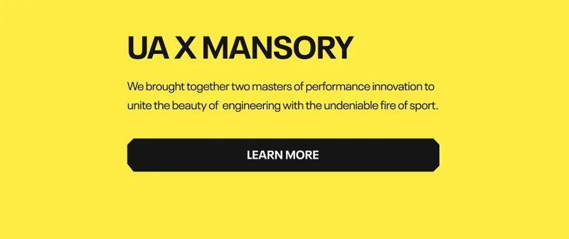 We brought together two masters of performance innovation to unite the beauty of engineering with the undeniable fire of sport. | LEARN MORE