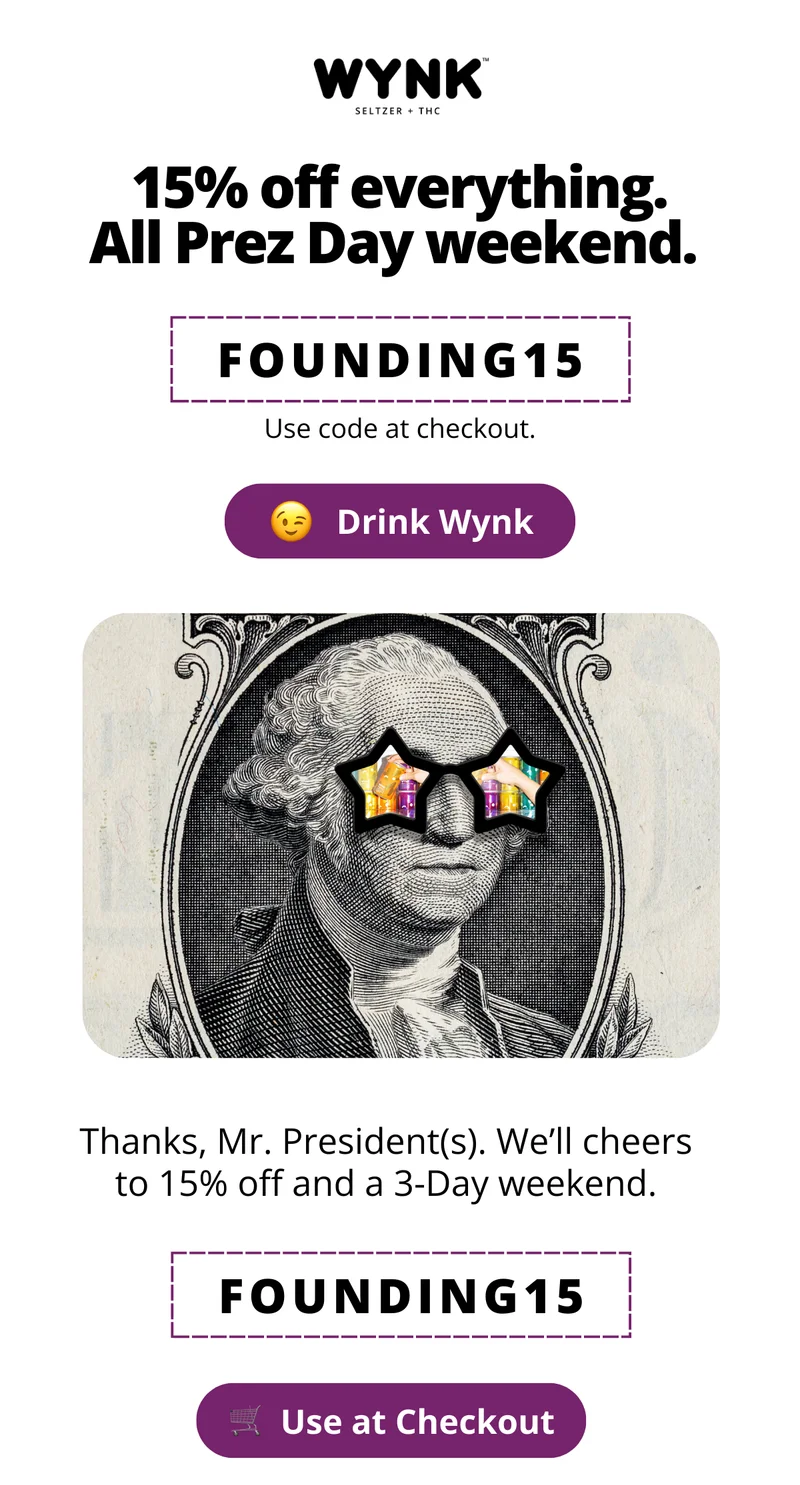 WYNK IS ON SALE!!
