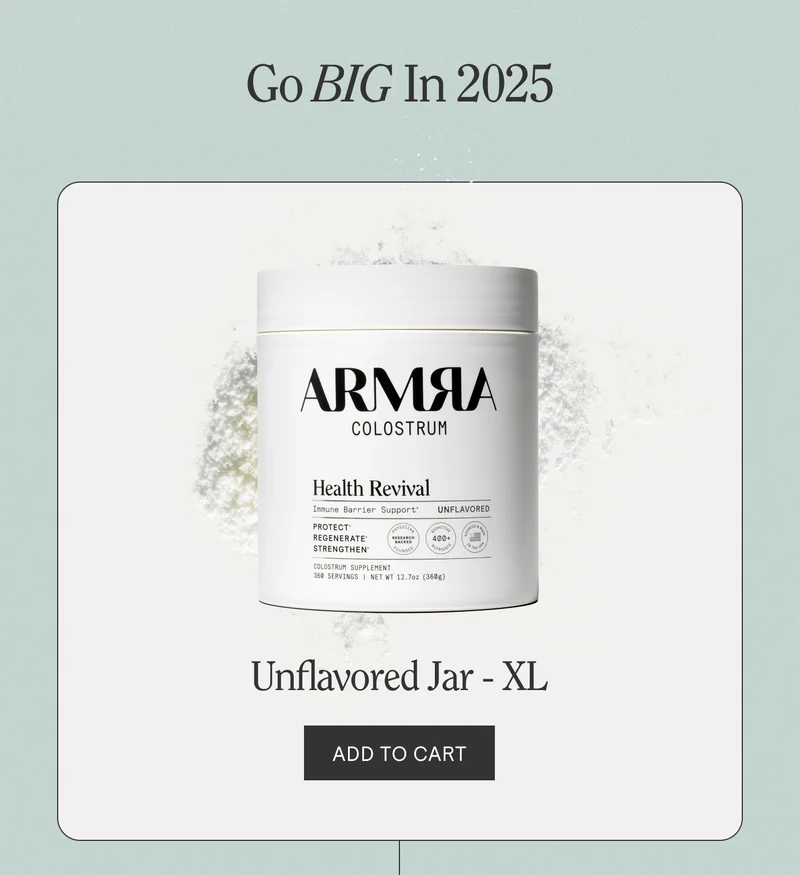Go BIG in 2025. Unflavore Jar - XL | ADD TO CART
