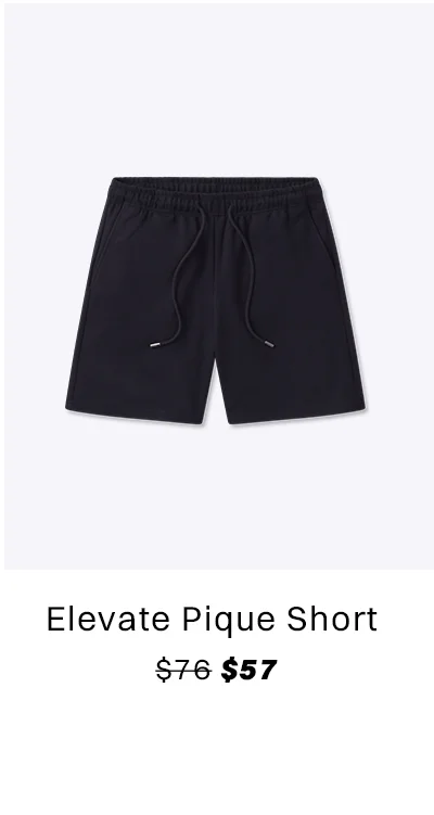 Elevate Pique Short
