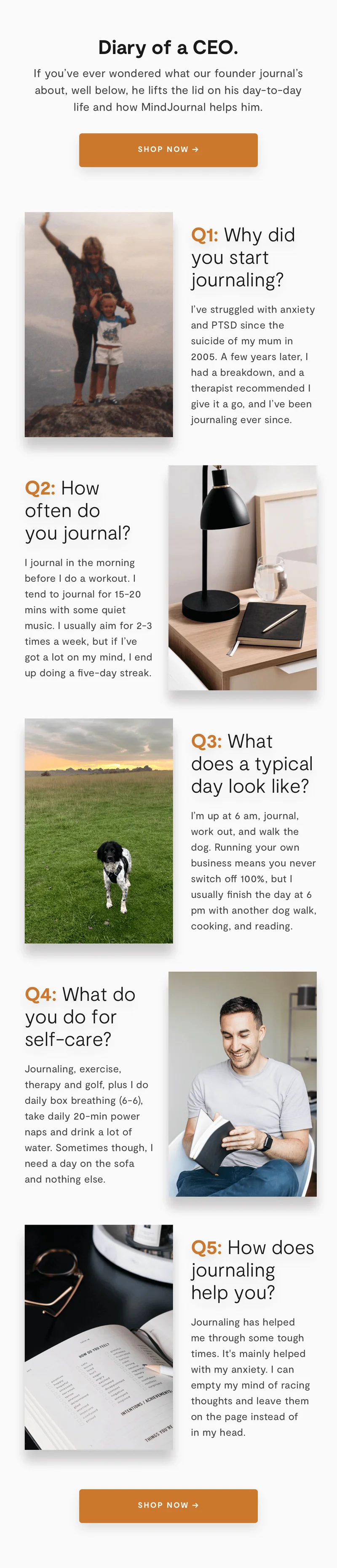 Shop MindJournal