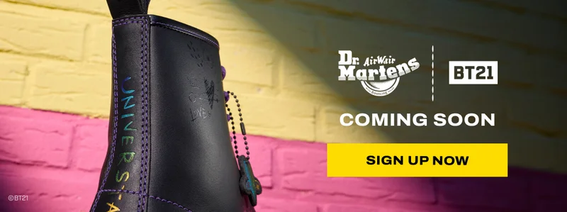 Sign up for Dr. Martens x BT21