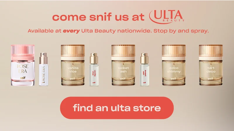 come snif us at Ulta Beauty. Available at every Ulta Beauty nationwide. Stop by and spray.[find a store]