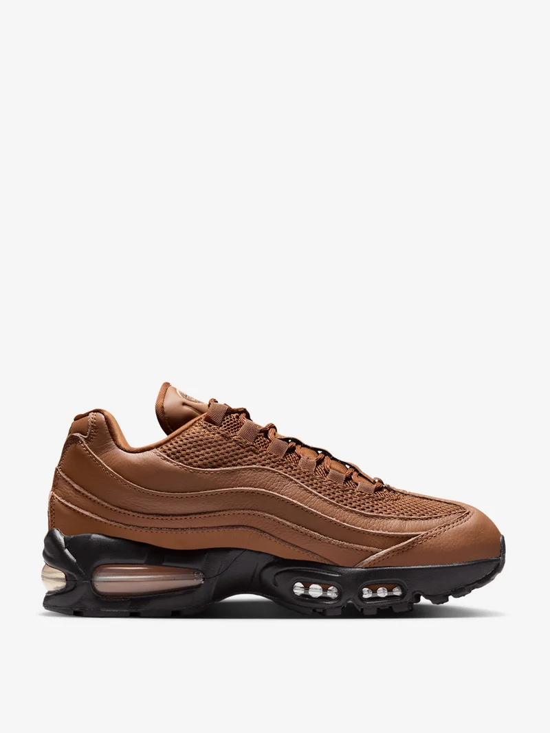 Image of Nike Air Max 95 Big Bubble - Lt British Tan/Flax-Velvet Brown