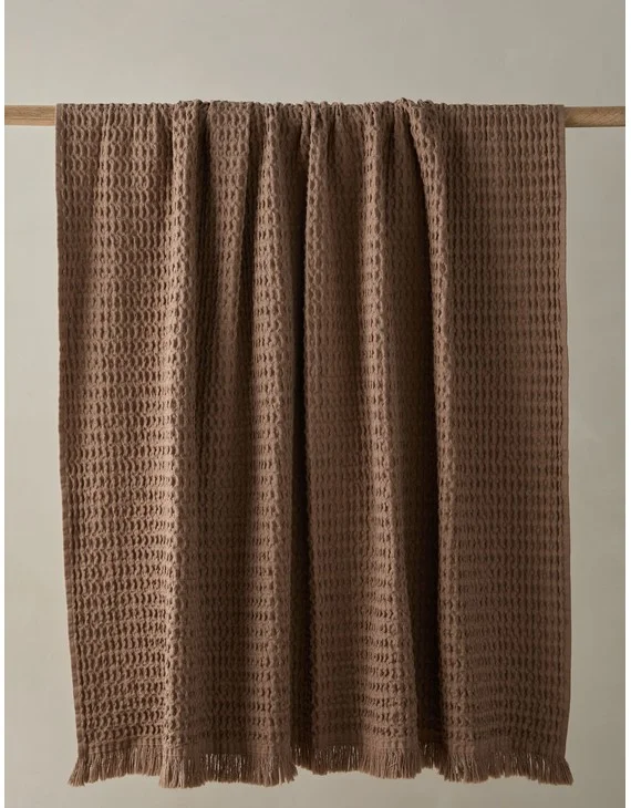 Sophie Cotton Throw-Mink