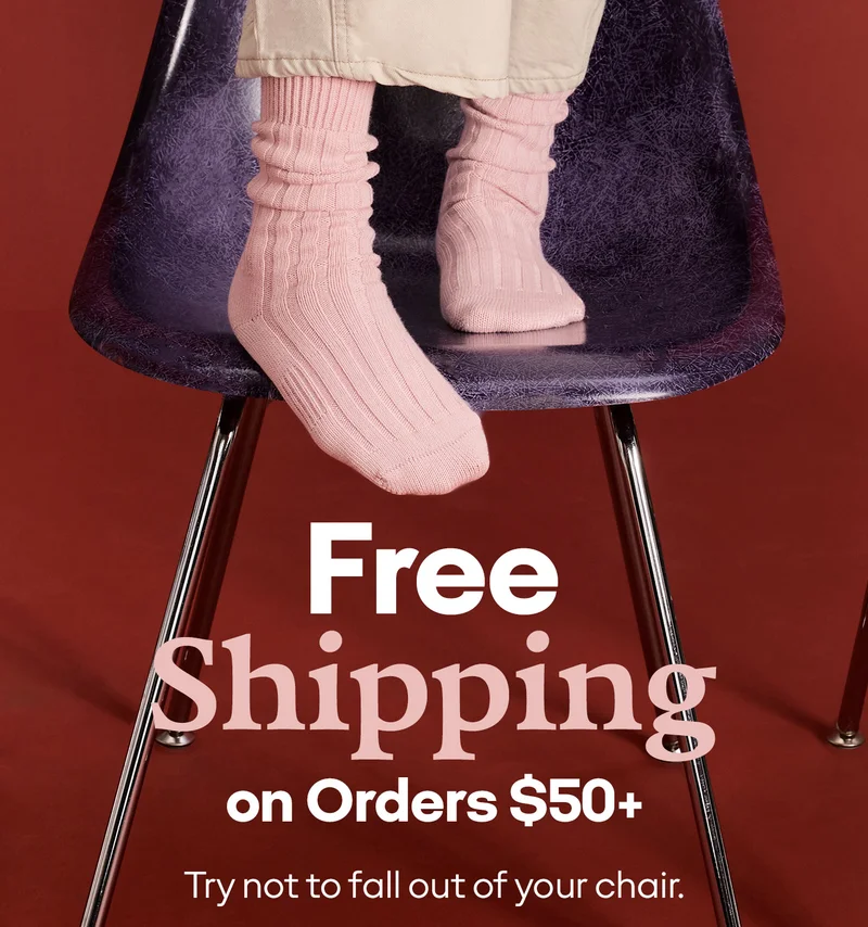 Free Shipping on Orders $50+ | Try not to fall out of your chair.