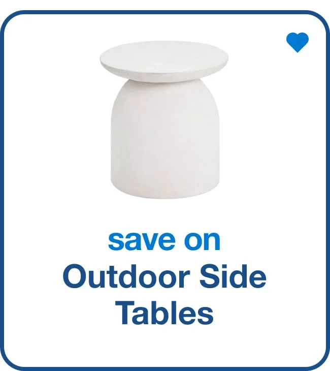 Save on Aloe Concrete Side Table