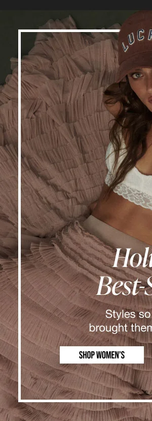 Holiday Best-Sellers Shop Women's