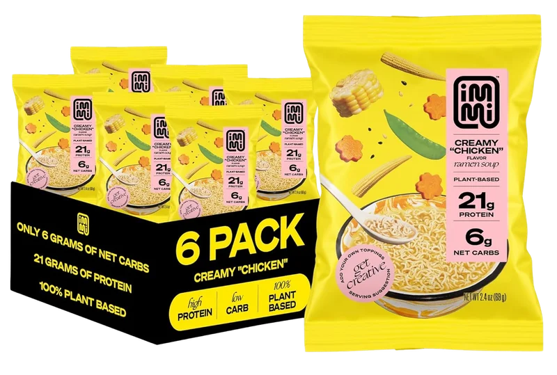 Image of IMMI Creamy Plant Based Chicken Ramen (6 Pack)