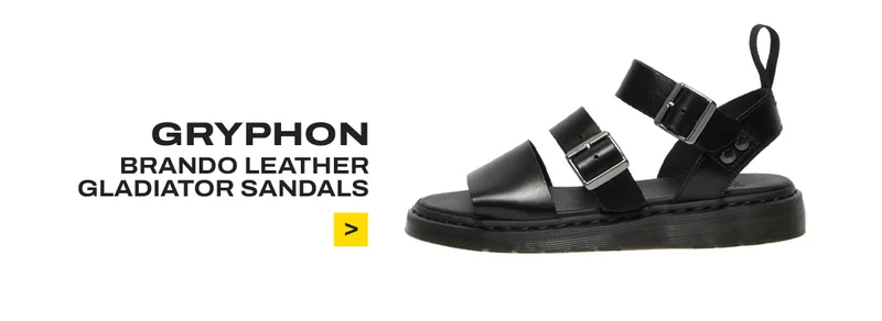 GRYPHON BRANDO LEATHER GLADIATOR SANDALS