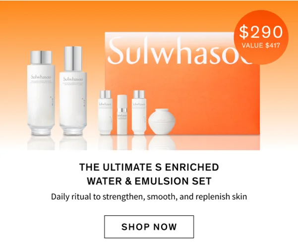 The Ultimate S Enriched Water & Emulsion Set