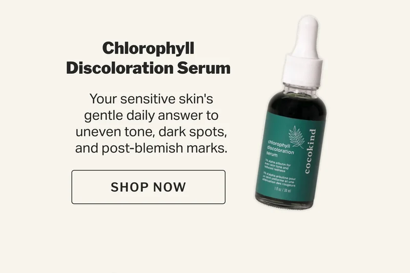 chlorophyll discoloration serum