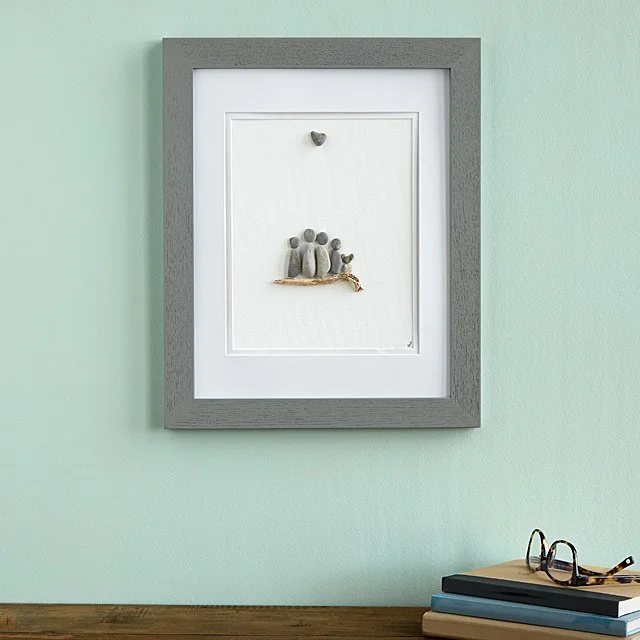 Family Pebble Portrait