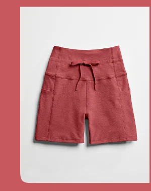 Spacedye Go Pocket 5" Short in Faded Rose Heather