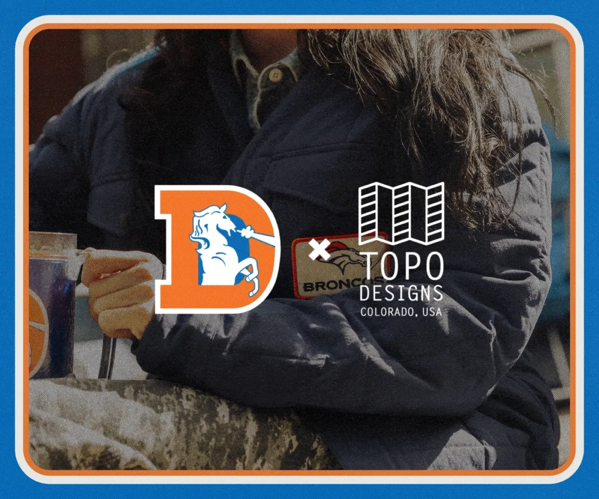 Shop Denver Broncos X Topo Designs