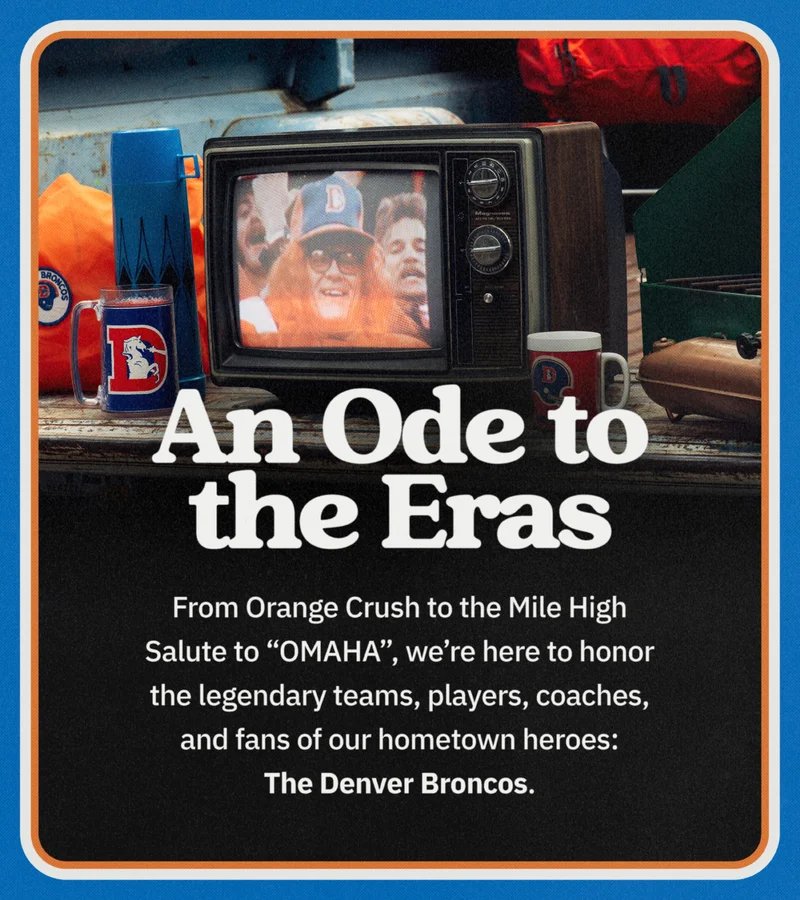 Shop Denver Broncos X Topo Designs