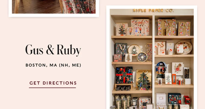 Gus & Ruby Directions