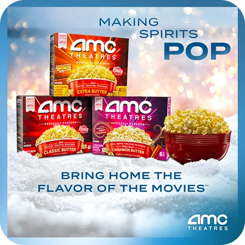 Holiday Grocery Popcorn