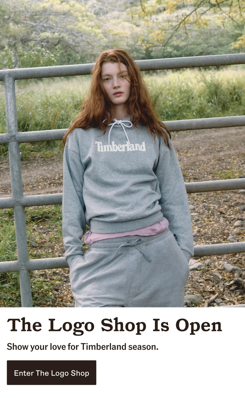 The Logo Shop Is Open. Show your love for Timberlnd season. Enter The Logo Shop.