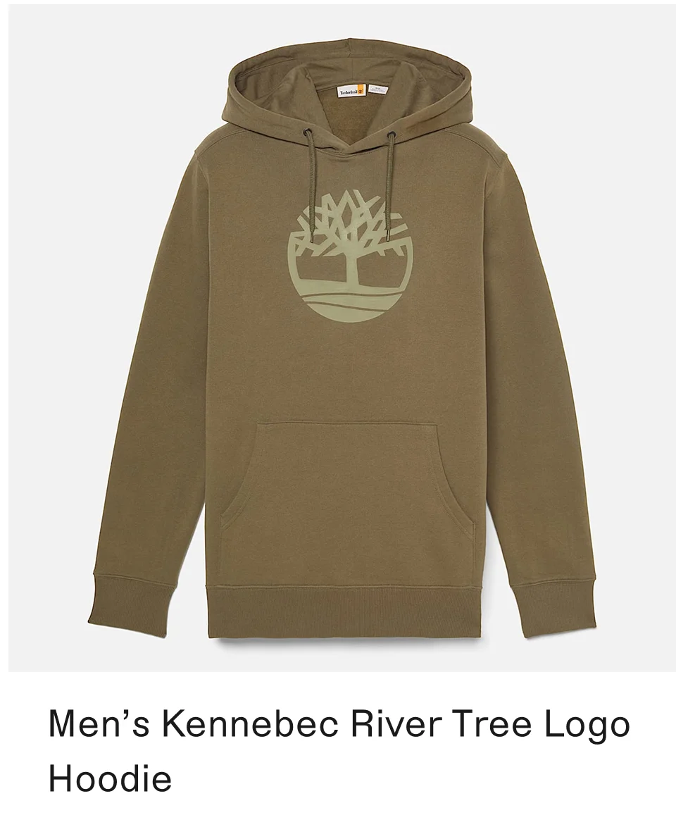 Men's Kennebec River Tree Logo Hoodie