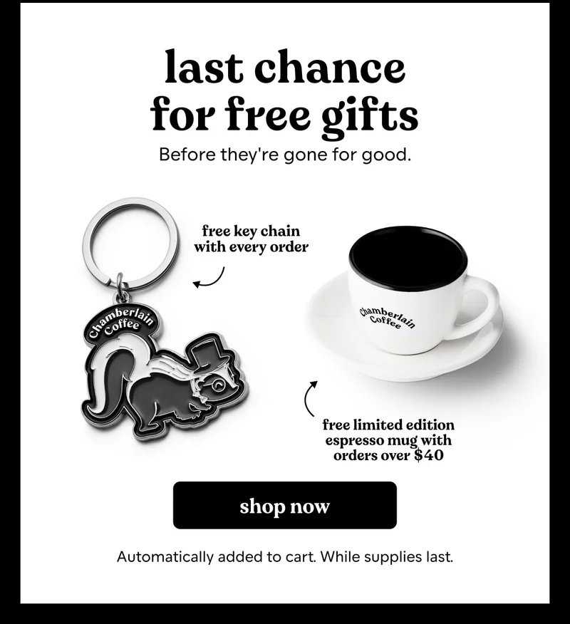 last chance for free gifts