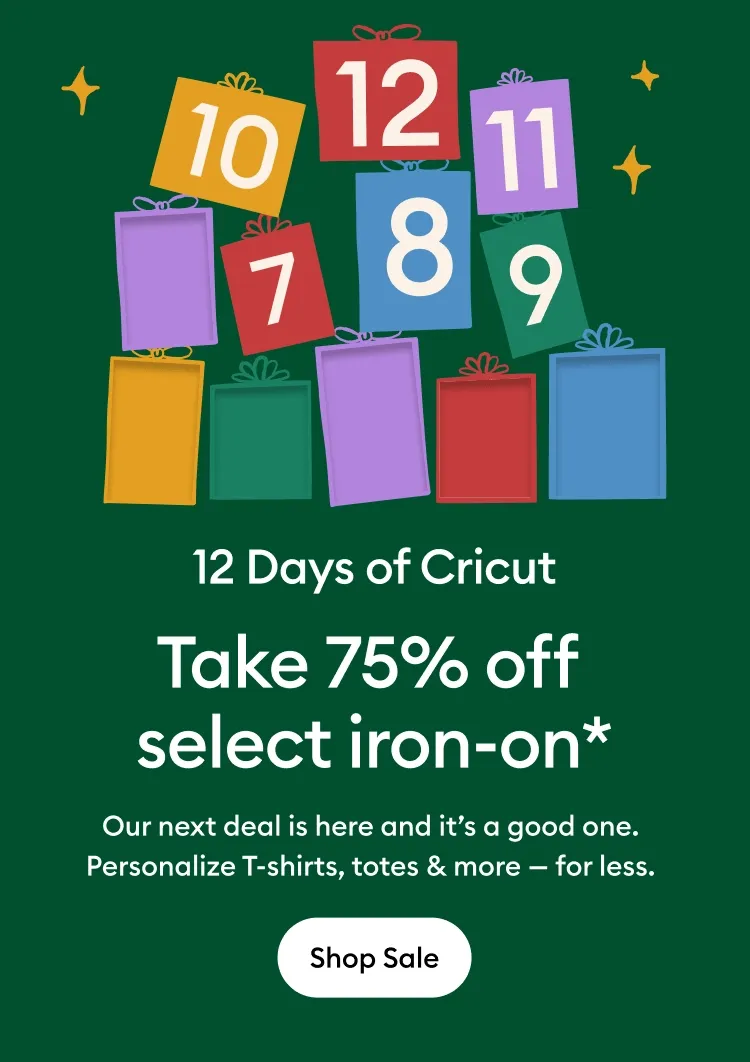 12 Days of Cricut.