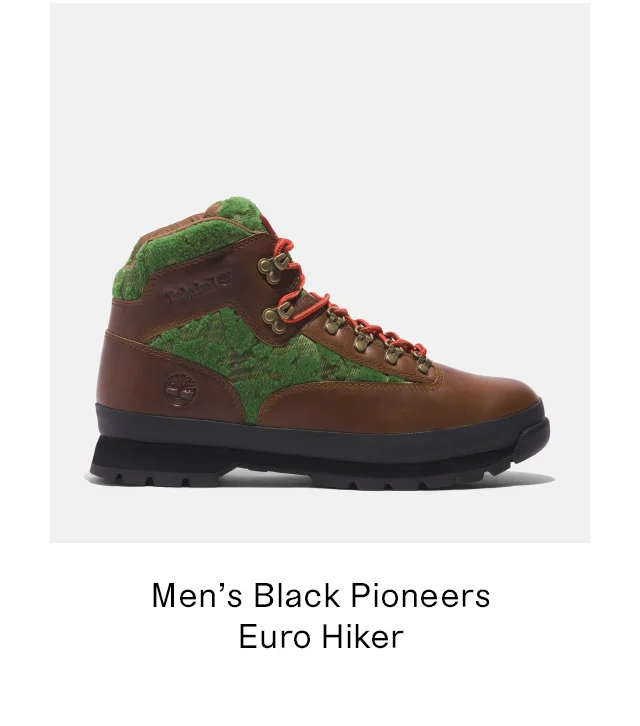 Men's Black Pioneers Euro Hiker