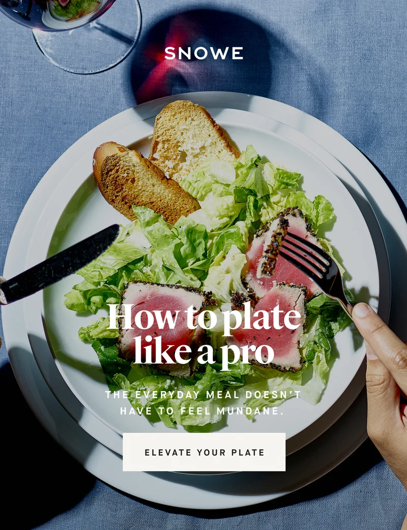 How to plate like a pro The everyday meal doesn’t have to feel mundane.&nbsp; Start plating