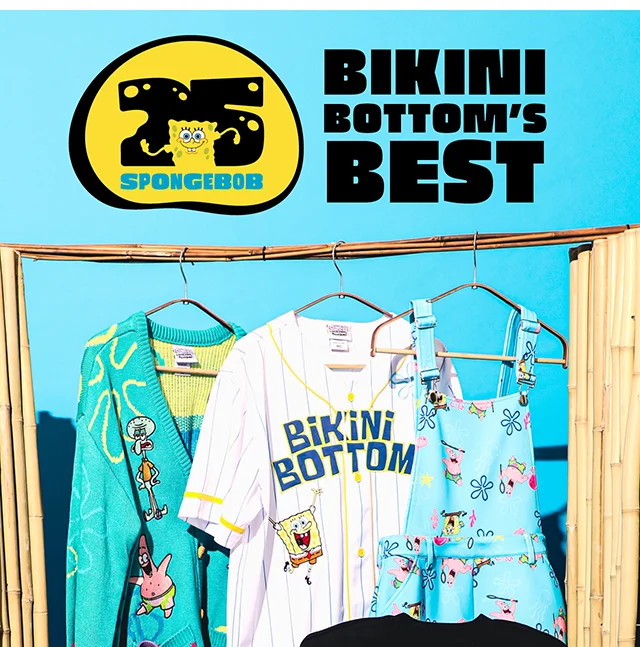 Spongebob Squarepants 25 Years Bikini Bottom's Best Shop Now