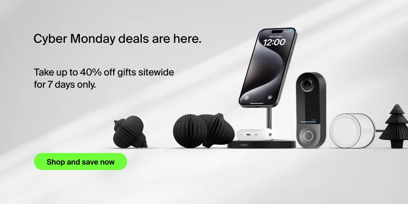 Be ready for today with Belkin.