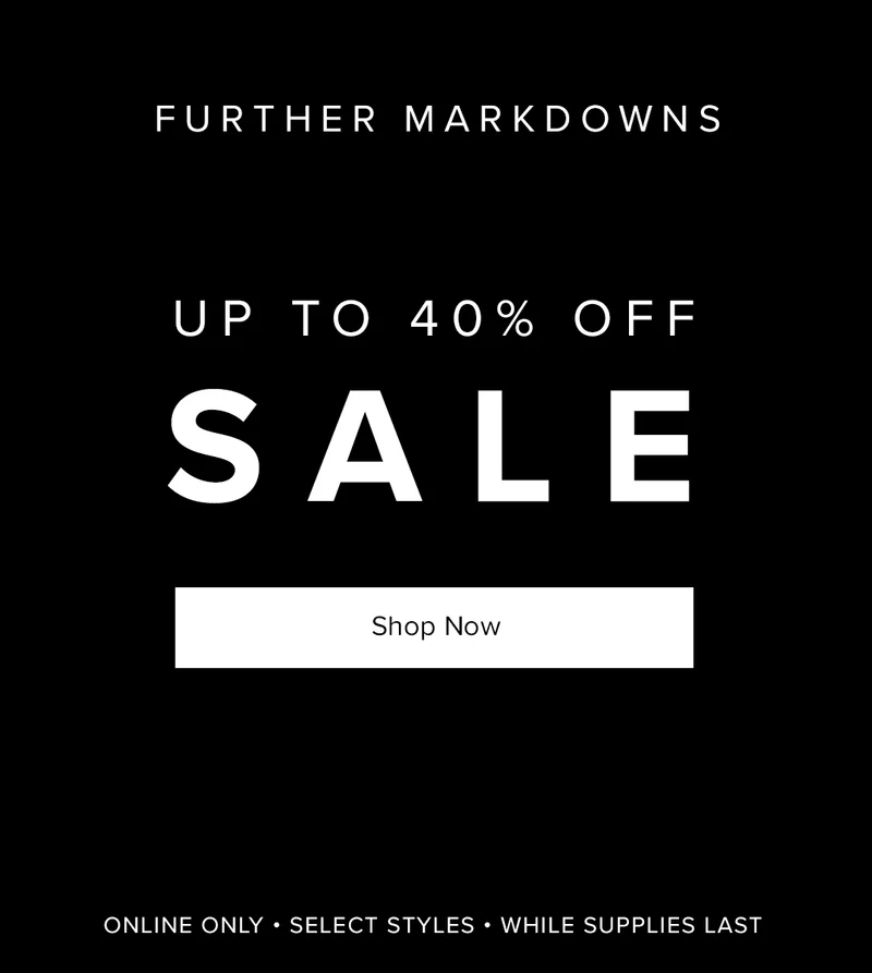 Shop Sale