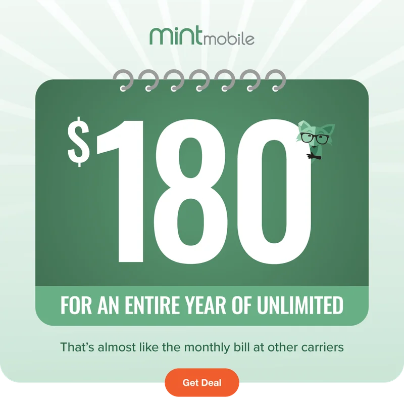 $180 for an entire year of Unlimited - That's almost like the monthly bill of other carriers