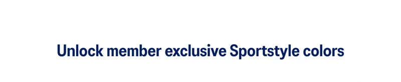 Unlock member exclusive Sportstyle colors