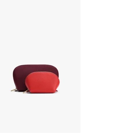 Travel Case Set Cherry/ Red