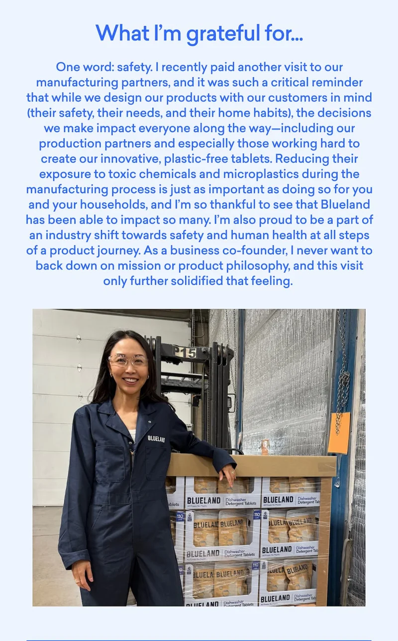 What I'm grateful for...