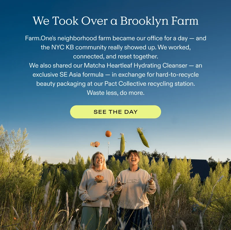 We took over a brooklyn farm - see the day