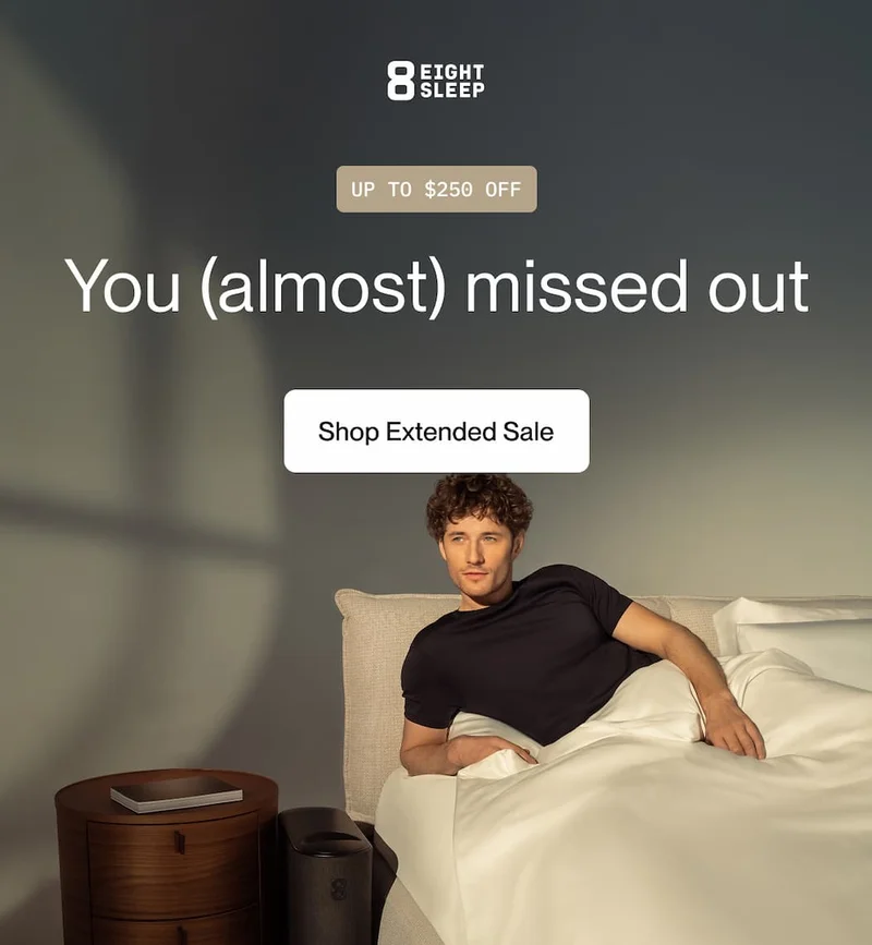 Up to $250 off | You (almost) missed out