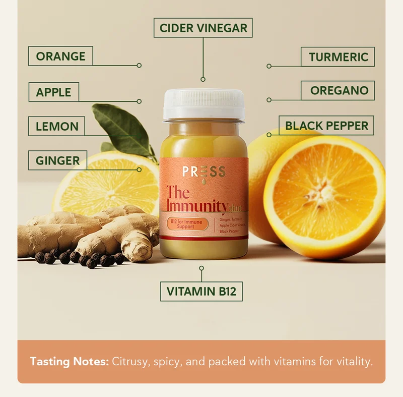 Tasting Notes: Citrusy, spicy, and packed with vitamins for vitality.