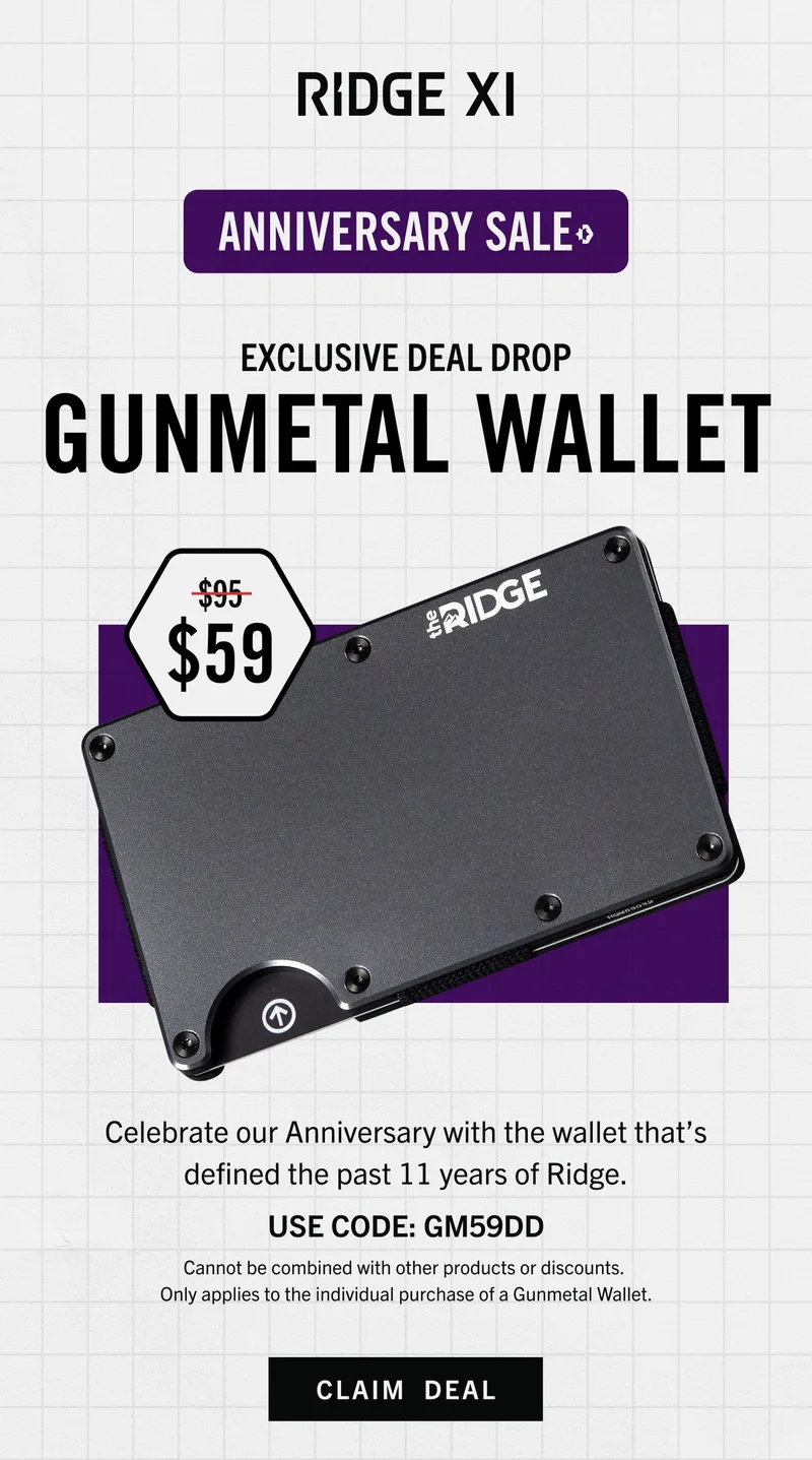 Claim Gunmetal Deal
