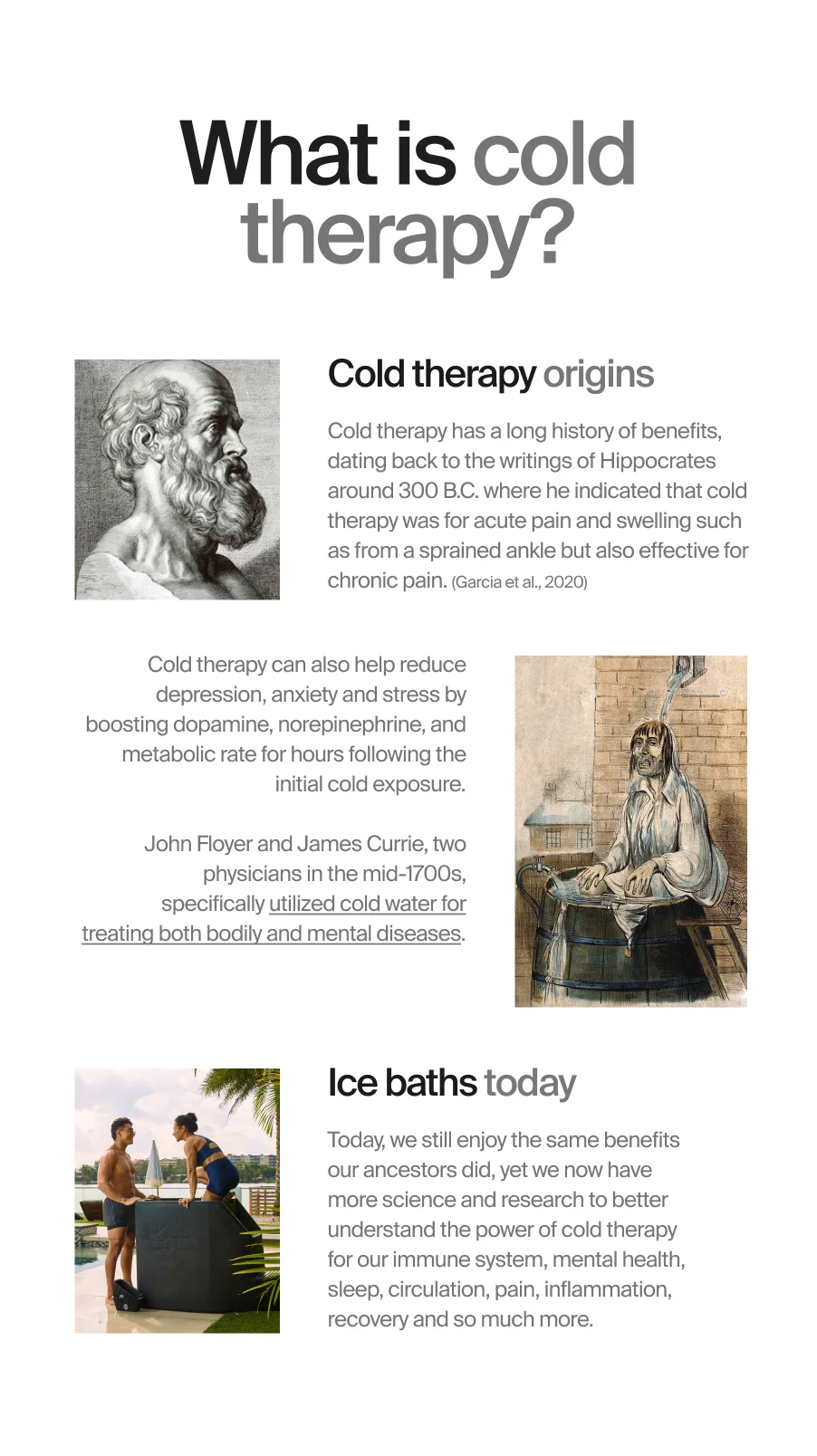 What is cold therapy?