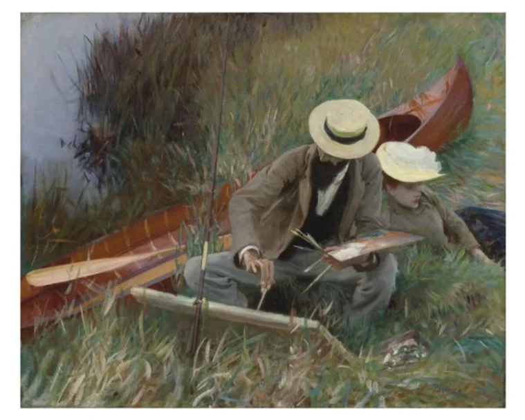 “An Out-of-Doors Study” by John Singer Sargent